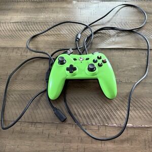 PowerA Wired Green Microsoft Xbox One Controller Tested And Working